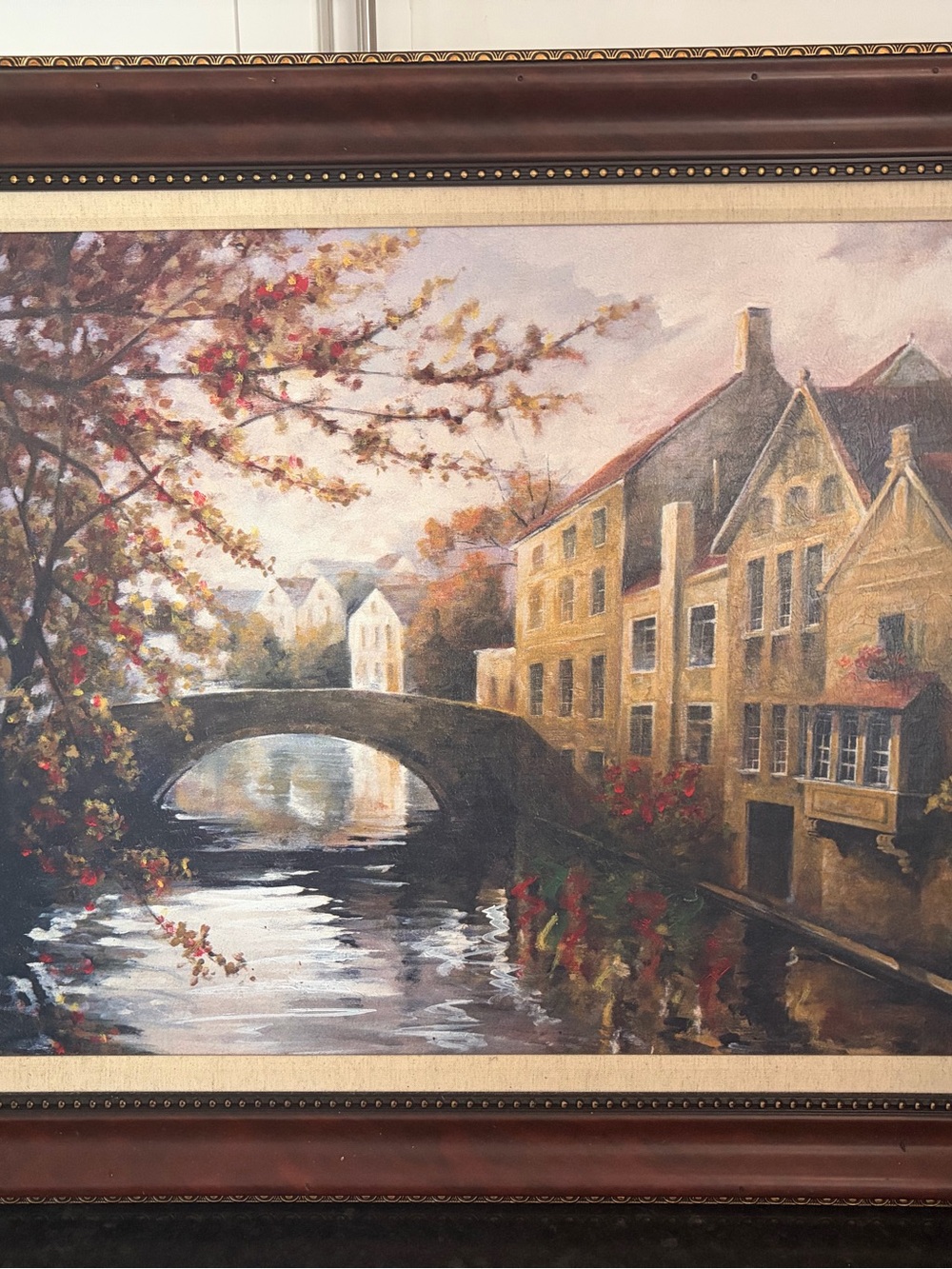 Large Framed Waterfront Wall Art – Kathy Ireland Home – 40.5” x 32.5”